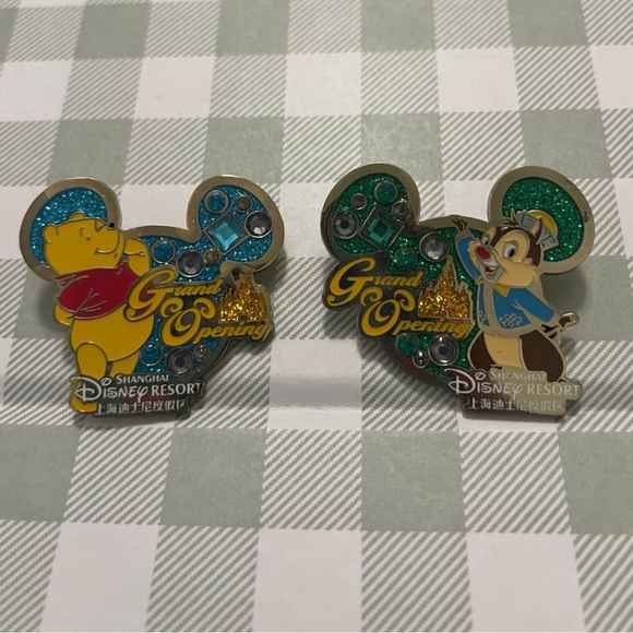 Disney Jewelry - Disney Shanghai Resort Grand Opening Pins